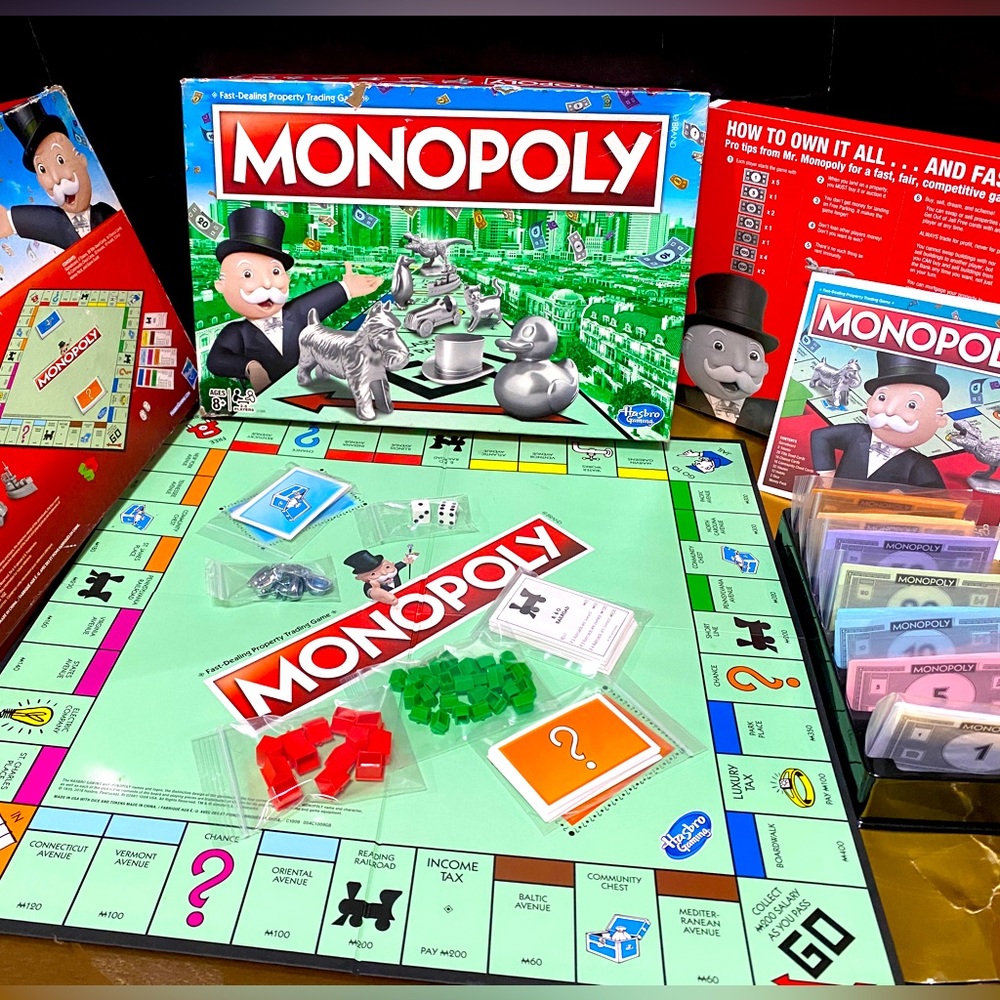 MONOPOLY CLASSIC EDITION BOARD GAME by HASBRO GAMING FUN TO PLAY
